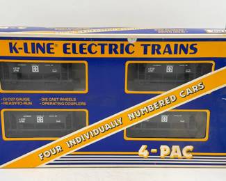 K-Line Santa Fe Railroad 4-Pack Ore Car Set (K-6706A)