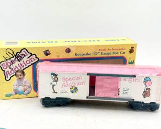 K-Line "Special Addition" "O" Gauge Keepsake "It's a Girl!" Box Car