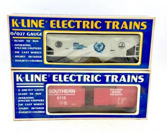 (2) K-Line Electric Trains
