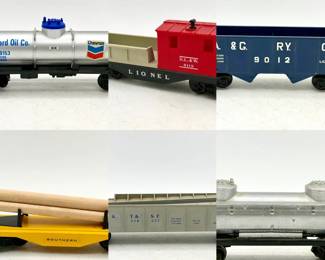 (6) Nice Lionel Toy Trains