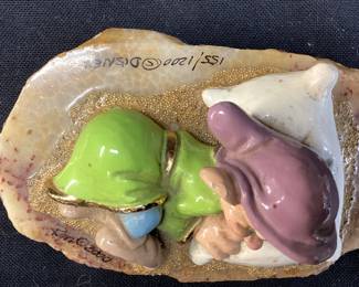 2000 DISNEY RON LEE SIGNED DROOPY SLEEPING #155/1200, FROM SNOW WHITE & THE 7 DWARFS, LIMITED EDITION