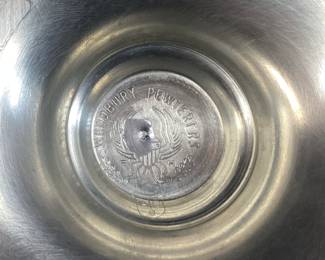 ASSORTED VTG. PEWTER TABLEWARE, WOODBURY, FEIN ZINN GERMAN, OLD WORLD PEWTER NO SHIPPING PICKUP ONLY