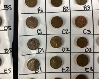 93 ASSORTED WHEAT PENNIES & 3 STEEL PENNIES, 1916-EARLY 2000s