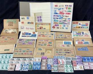 ASSORTED VTG. STAMPS, POLAND, ITALY, CHILE, VENEZUELA, AUSTRIA, U.S.- LOUISIANA, WATER CONSERVATION, EMPLOY THE HANDICAPPED, PETROLEUM INDUSTRY, SEATO, WHEELS OF FREEDOM