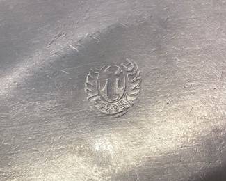 ASSORTED VTG. PEWTER TABLEWARE, WOODBURY, FEIN ZINN GERMAN, OLD WORLD PEWTER NO SHIPPING PICKUP ONLY