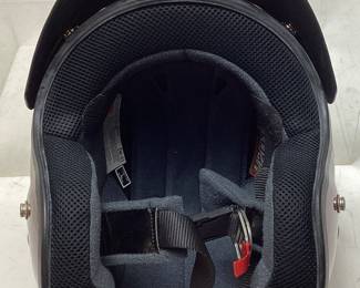 SHOEI RJ-AIR PLATINUM OPEN-FACE MOTORCYCLE HELMET, MAROON RED, SIZE LARGE, MADE IN JAPAN