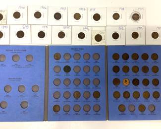 44) INDIAN HEAD PENNYS