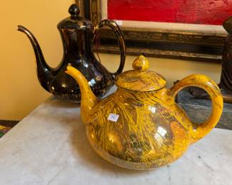 MCM Sascha Brastoff "Surf Ballet" Series Teapots