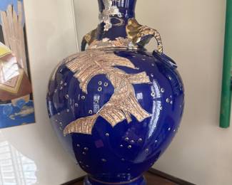 Satsuma Hand Painted Porcelain Vase