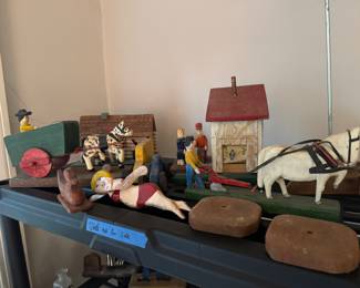 Wooden Folk Art by Sam Douglas