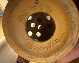 Roseville Pottery Flower Frogs (pair)