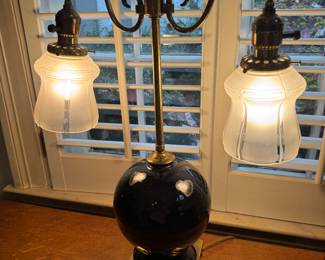 Hollywood Regency Style Table Lamp
