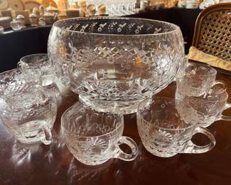 Rogaska Gallia punch bowl