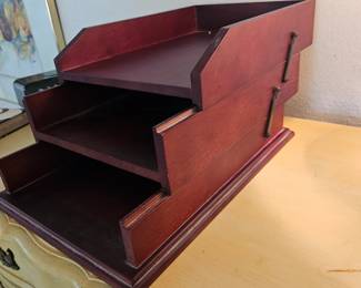 Stacking and sliding  file drawer
$15