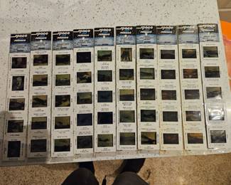 28 Vintage collectable slides of space and flight  $2.50 each 
Or all for $60