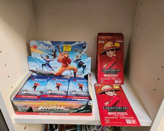 Magic Avatar and One Piece Booster Packs
