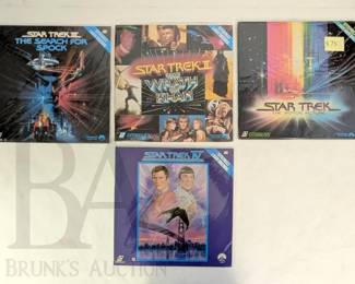 STAR TREK LASER DISC