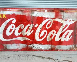 vintage cocacola sign