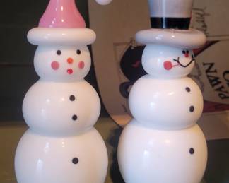 Vitrix Hot Glass Studio Snowmen