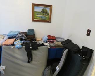 Back Brace, Towels, Twin Bed toppers