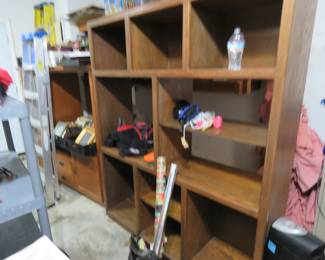 Room Divider, Entertainment center, Lots of Picture Frames