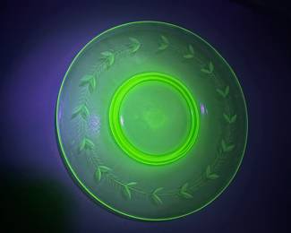 Uranium glass