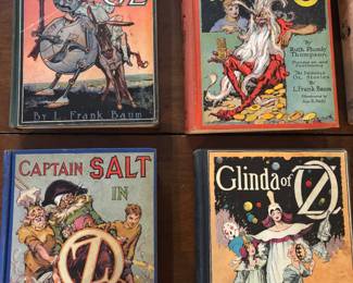 Tik Tok of Oz, The Gnome king of Oz, Captain Salt in Oz, Glinda of Oz