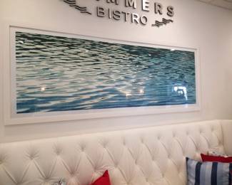 Large framed photo art