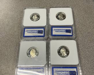 Silver quarters