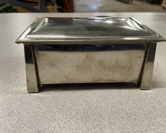 Beautiful nickel silver cigarette case circa 1920