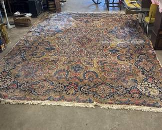 12x18 feet Semi Antique Kerman Persian rug
