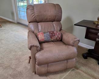 La-Z-Boy leather reclining chair