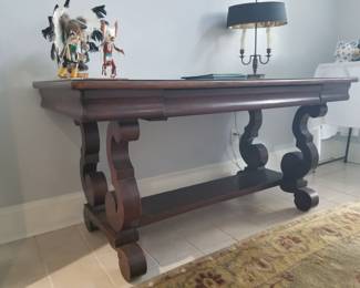 Antique American Empire Style Writing Desk