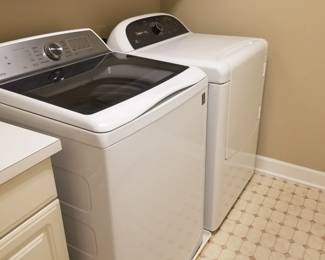 GE Profile Washing Machine and Whirlpool Cabrio Electric Dryer (Sold Individually)