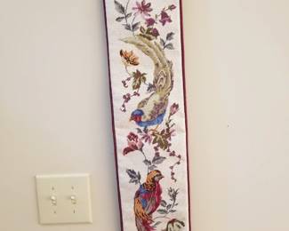 Needlepoint Bell Pull.