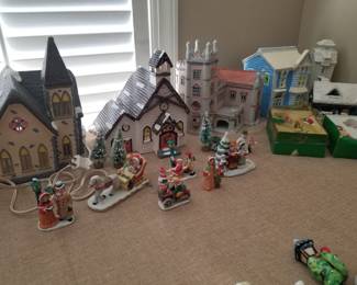 Christmas Holiday Decorations - Dept 56 and Others 