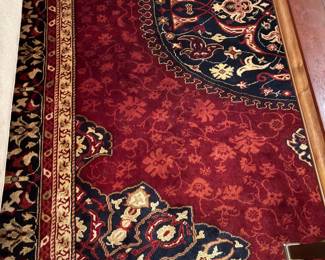 Oriental rug, from Turkey.  Hand knotted.