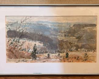 Robert Sudlow oil painting, original, signed and dated 1993