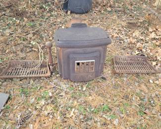 Cast iron stove cast iron grates