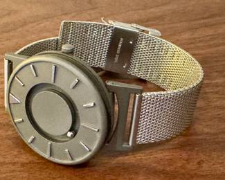 Eone Timepieces The Bradley Tactile Watch with Stainless Steel Mesh Band

