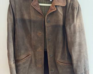 Lone Pine American Made Brown Suede Jacket Size S