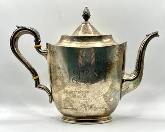 Sterling silver coffee pot — Amherst Massachusetts 01002