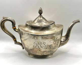 Sterling silver teapot by International Sterling — Amherst Massachusetts 01002