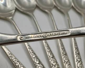 Sterling silver in Spanish Lace pattern by Wallace Sterling — Amherst Massachusetts 01002