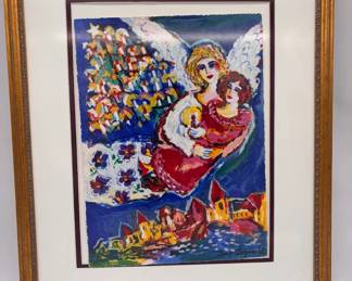  LE Print Serigraph Signed "Angel" Z. Steynovitz