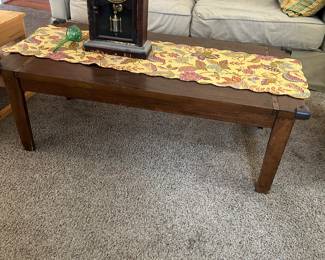 Coffee table 
Clock
Sofa