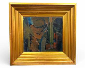 Mid Century Oil Painting, JOROSLOW
