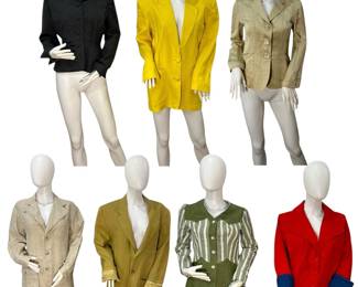 Collection 1960s-80s Vintage Jackets, HENRI BENDEL, DKNY
