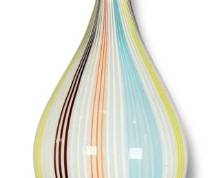 MASSIMO VIGNELLI For VENINI Cane Pendant Light Fixture
