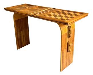 DAVID LEVY Artisan Woodworker Game Table
